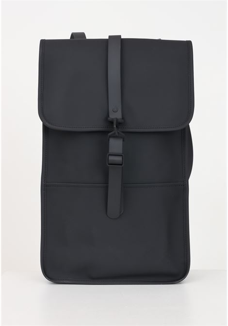 Backpack men's women's black backpack w3 RAINS | Backpacks | RA13000BLA