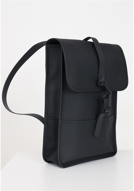 Black backpack mini men's and women's backpack RAINS | Backpacks | RA13020BLA