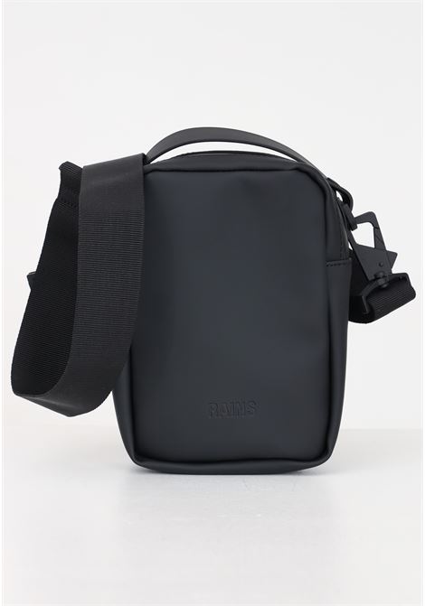 Black reporter box bag w3 men's bag RAINS | Bags | RA14920BLA