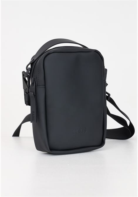 Black reporter box bag w3 men's bag RAINS | Bags | RA14920BLA