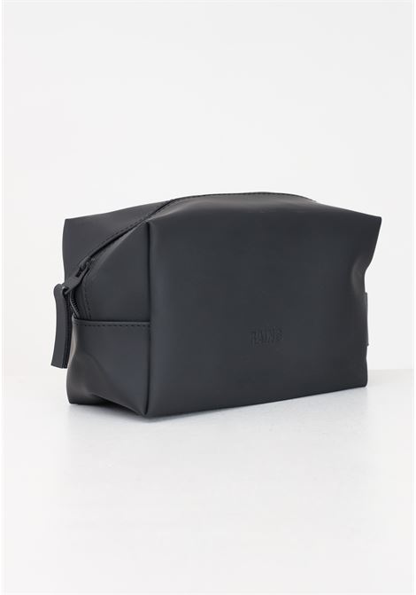 Black clutch bag for men and women wash bag small w3 RAINS | Bags | RA15580BLA