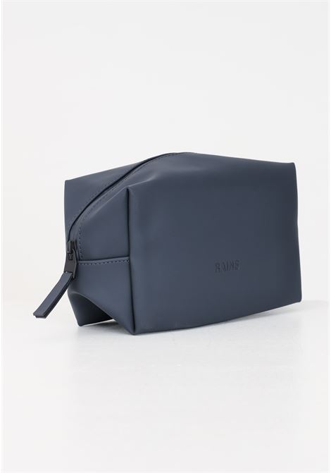 Navy blue clutch bag for men and women wash bag small w3 RAINS | Bags | RA15580NAV