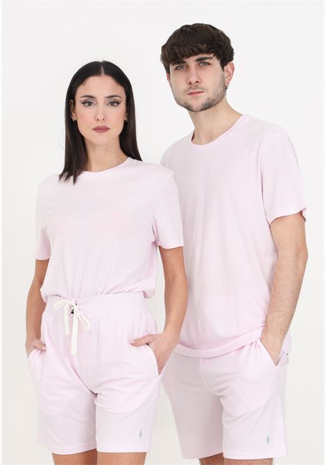 Pink men's and women's t-shirt with logo RALPH LAUREN | T-shirt | 714830304026DECO PINK