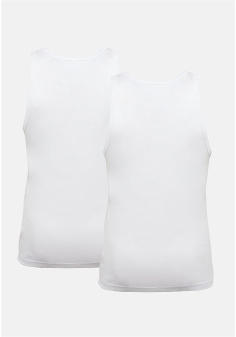 Set of two men's white tank tops RALPH LAUREN | T-shirt | 714835886001.