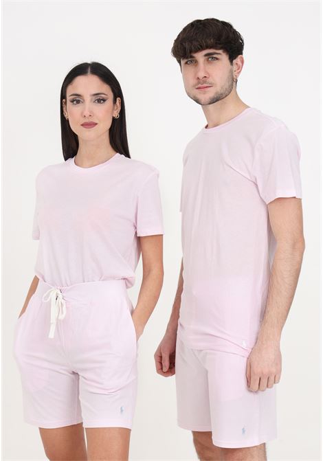 Shorts uomo donna rosa con logo RALPH LAUREN | Shorts | 714931652002DECO PINK