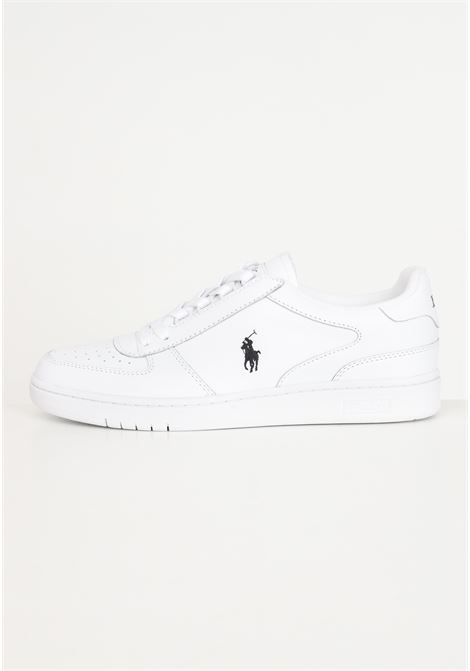 White Court sneakers with men's logo RALPH LAUREN | 809885817002.
