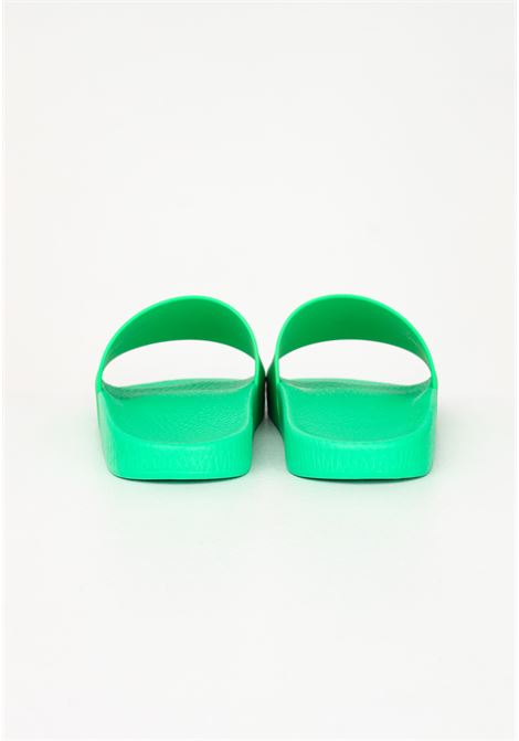 Green men's slippers with contrasting logo RALPH LAUREN | 809892945-001.