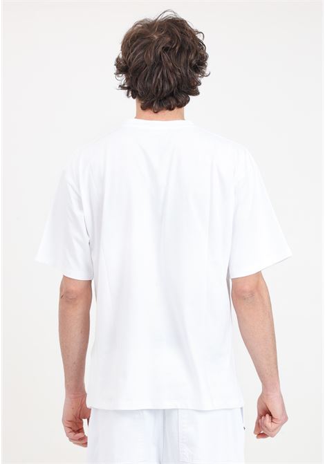 White men's t-shirt with black logo print READY 2 DIE | R2D0401