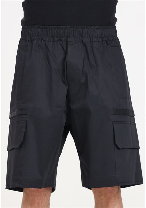 Shorts da uomo neri modello cargo READY 2 DIE | R2D2401