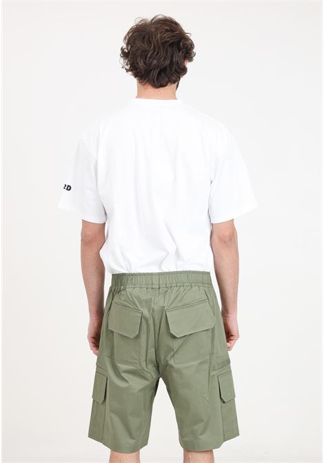 Military green men's cargo shorts READY 2 DIE | Shorts | R2D2403
