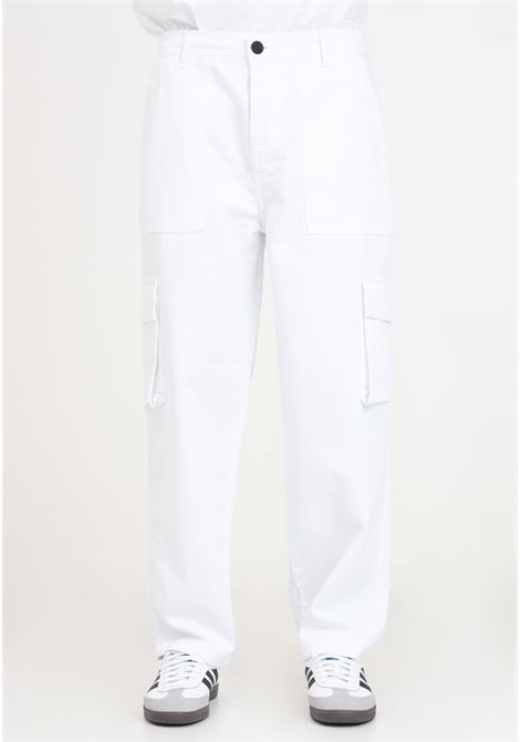 White men's cargo pants READY 2 DIE | Pants | R2D2602