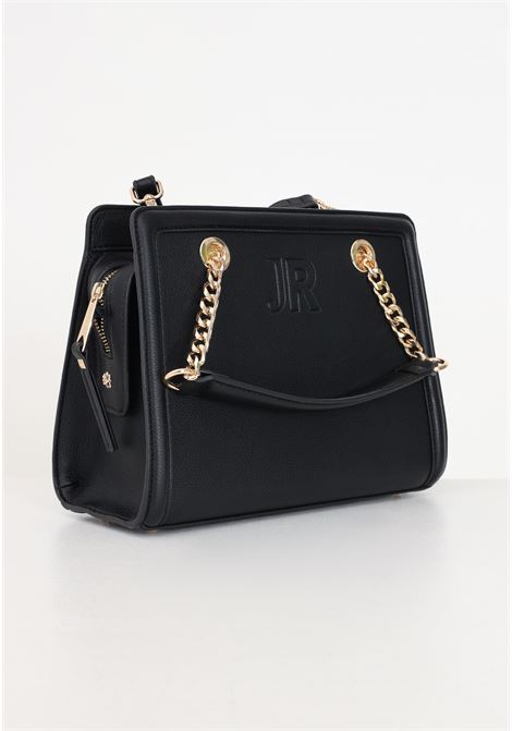 Black women's bag with low-relief logo RICHMOND | Bags | RWP24049BOFWBLACK-GOLD