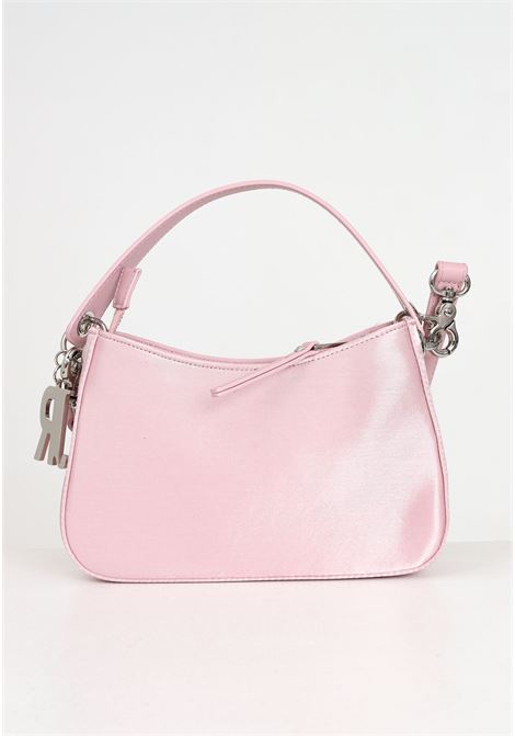 Pink women's bag with shoulder strap handle and lettering logo pendant RICHMOND | Bags | RWP24119BO6GPINK LIGHT