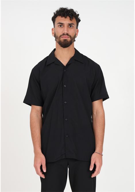 Black casual shirt for men SELECTED HOMME | Shirt | 16084639Jet Black