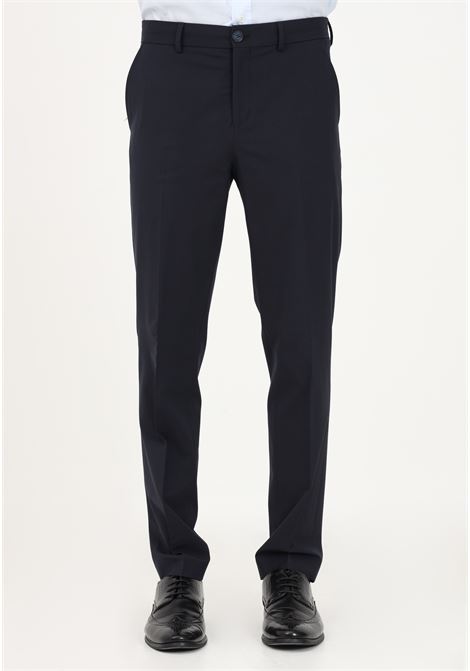 Elegant blue trousers for men SELECTED HOMME | Pants | 16087825NAVY BLAZER