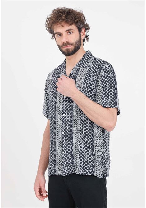 White and blue patterned casual shirt for men SELECTED HOMME | Shirt | 16088360Sky Captain