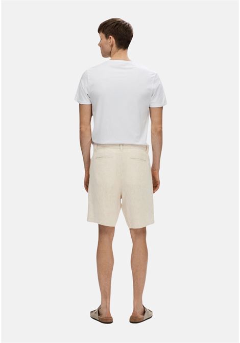 Shorts da uomo beige SELECTED HOMME | 16092314Pure Cashmere