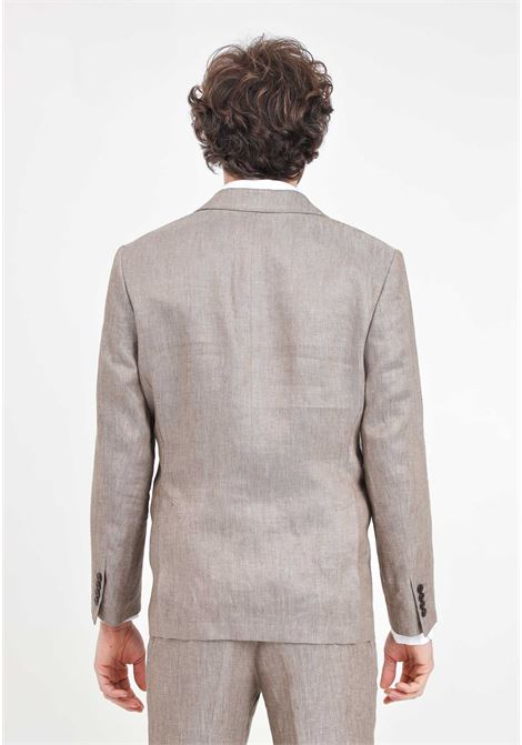 Elegant brown jacket for men SELECTED HOMME | Blazer | 16092414Brownie