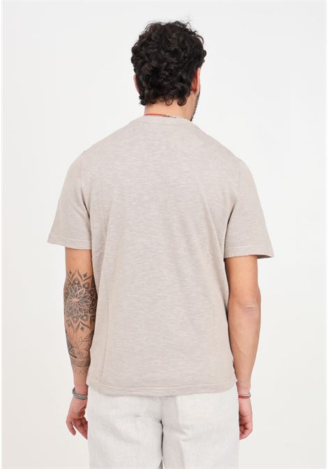 T-shirt da uomo beige misto lino SELECTED HOMME | T-shirt | 16092505Pure Cashmere