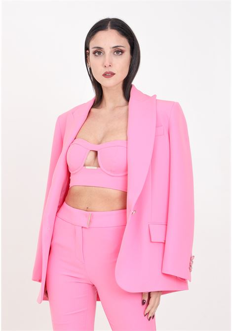 Elegant pink women's blazer SIMONA CORSELLINI | Blazer | P24CPGI002-02-TCRP00040671