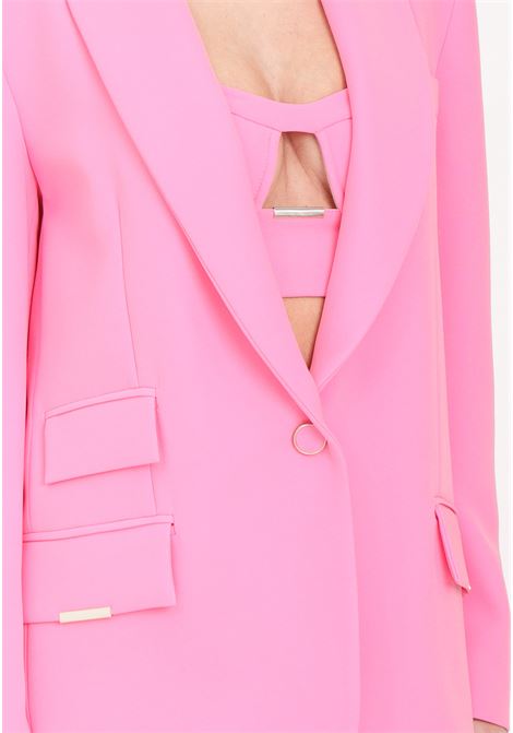 Elegant pink women's blazer SIMONA CORSELLINI | Blazer | P24CPGI002-02-TCRP00040671