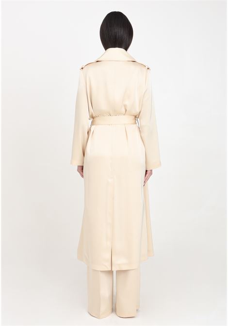 Ivory women's trench coat SIMONA CORSELLINI |  | P24CPTH001-01-TRAS00400615