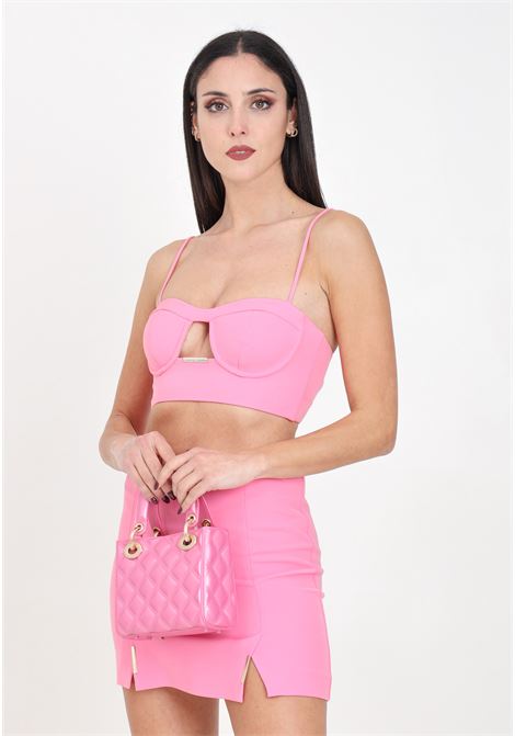 Top da donna elegante rosa con dettaglio cut out SIMONA CORSELLINI | P24CPTO012-01-TCRP00040671