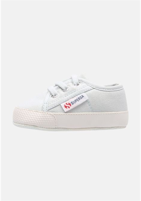 White baby sneakers with elastic laces SUPERGA | Sneakers | S1116JW-4006900