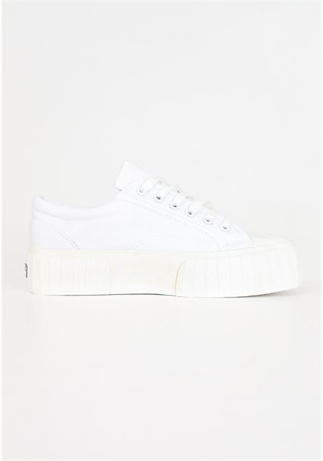 Sneakers donna bianche Stripe platform SUPERGA | Sneakers | S5111SW-2631A6L