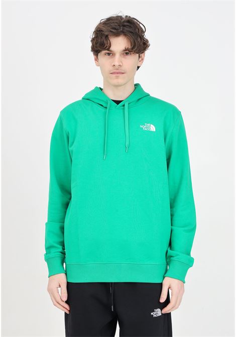 Green men's sweatshirt with Drew Peak logo print THE NORTH FACE | NF0A2S57PO81PO81