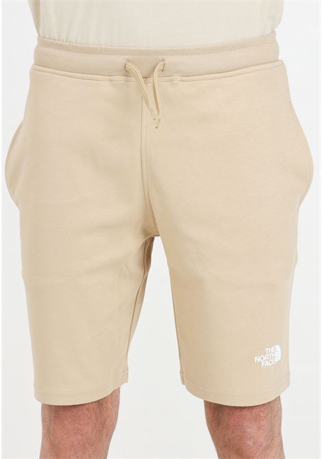 Light beige graphic men's shorts THE NORTH FACE | Shorts | NF0A3S4FLK51LK51
