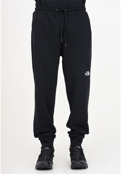 Tnf Black men's trousers with contrasting logo THE NORTH FACE | NF0A4T1FJK31JK31