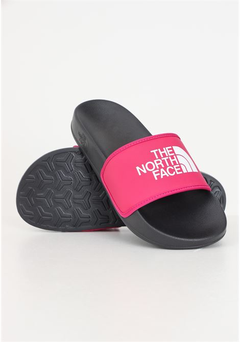 Base camp III women's fuchsia and black slippers THE NORTH FACE | Slippers | NF0A4T2SROM1ROM1