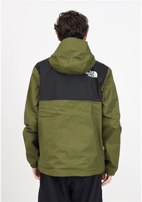 New mountain Q men's olive forest green and black jacket THE NORTH FACE | NF0A5IG2PIB1PIB1