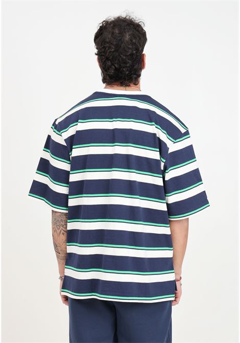 Easy Tnf striped green, blue and white men's t-shirt THE NORTH FACE | T-shirt | NF0A7ZZ2SO81SO81