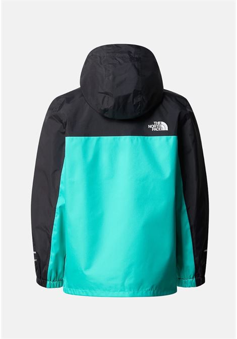 Black and aqua green Antora Rain Jacket for boys and girls THE NORTH FACE | Jackets | NF0A7ZZPPIN1PIN1