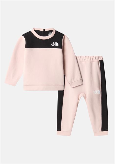 Pink and black baby tracksuit Tnf Pink moss THE NORTH FACE | Sport suits | NF0A84N1LK61LK61