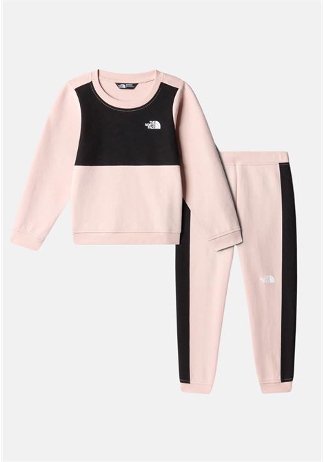 Pink and black baby tracksuit Tnf Pink moss THE NORTH FACE | Sport suits | NF0A84N3LK61LK61