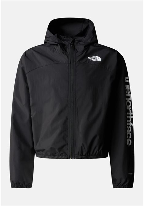 Windwall windbreaker for boys and girls, black THE NORTH FACE | Jackets | NF0A86TVJK31JK31