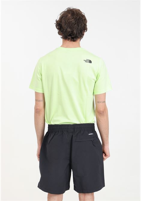 Black men's shorts with logo patch on the front THE NORTH FACE | NF0A8768JK31JK31