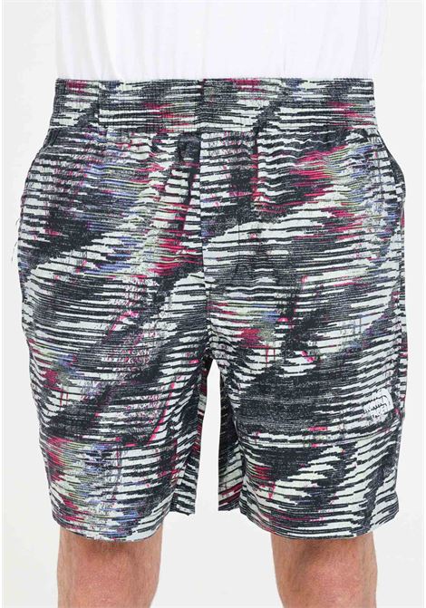 Tnf men's shorts easy wind relaxed fit multicolor pattern THE NORTH FACE | Shorts | NF0A8768SIR1SIR1