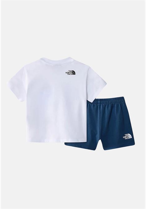 White and blue cotton summer newborn outfit THE NORTH FACE | NF0A877MYEL1YEL1