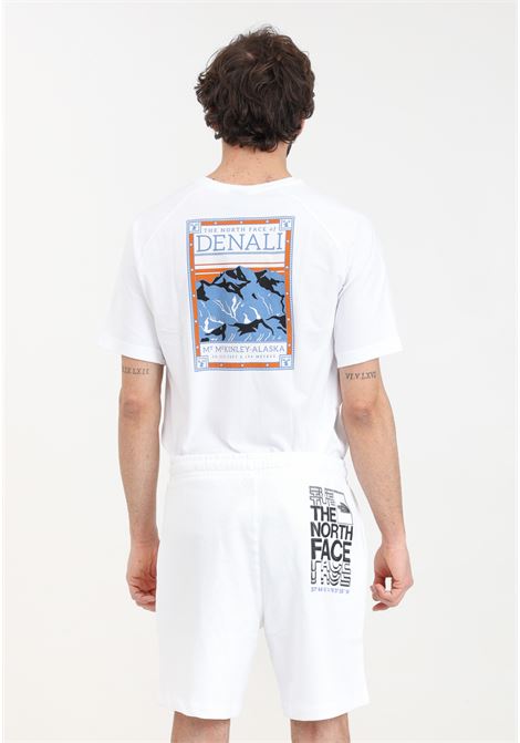 Coordinates white men's shorts THE NORTH FACE | NF0A87ECFN41FN41