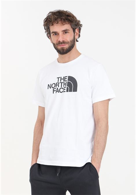 T-shirt da uomo bianca Easy stampa in nero THE NORTH FACE | T-shirt | NF0A87N5FN41FN41