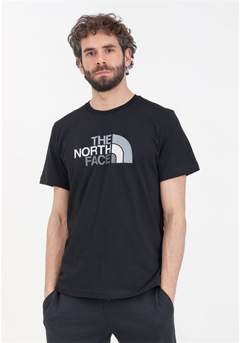 T-shirt da uomo nera Easy con stampa THE NORTH FACE | T-shirt | NF0A87N5JK31JK31