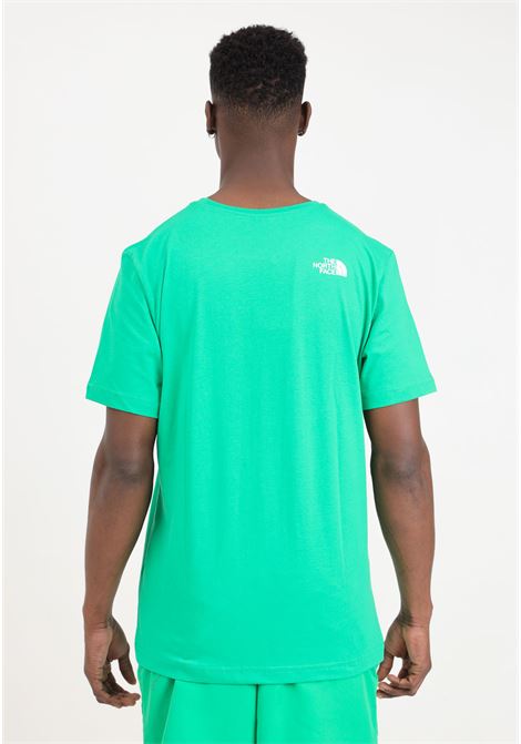 T-shirt da uomo verde e bianca Easy THE NORTH FACE | T-shirt | NF0A87N5PO81PO81
