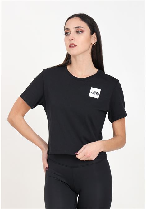 Black fine waist short women's t-shirt THE NORTH FACE | T-shirt | NF0A87NBJK31JK31