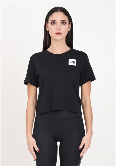 Black fine waist short women's t-shirt THE NORTH FACE | T-shirt | NF0A87NBJK31JK31