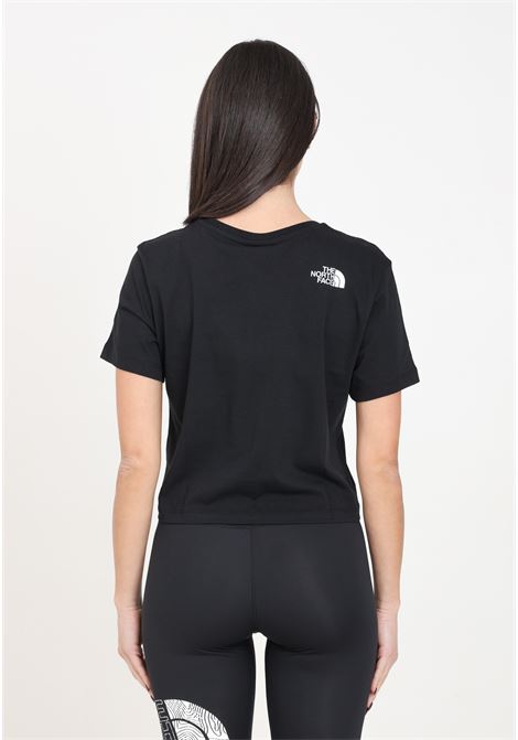 Black fine waist short women's t-shirt THE NORTH FACE | NF0A87NBJK31JK31