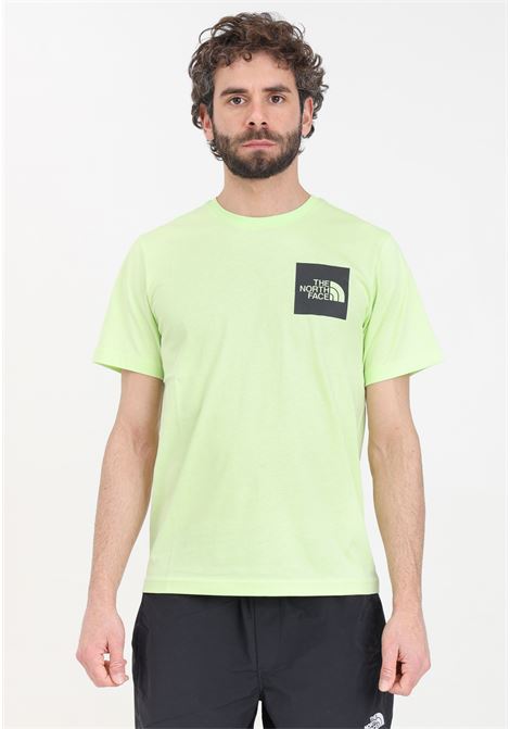 T-shirt da uomo Fine astro lime THE NORTH FACE | T-shirt | NF0A87NDO0F1O0F1
